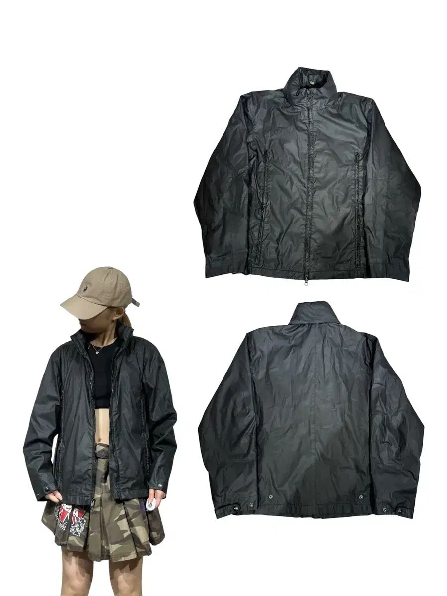 ムータマリン ナイロンジャージブルゾン リフレクターWAVE 定価38500円