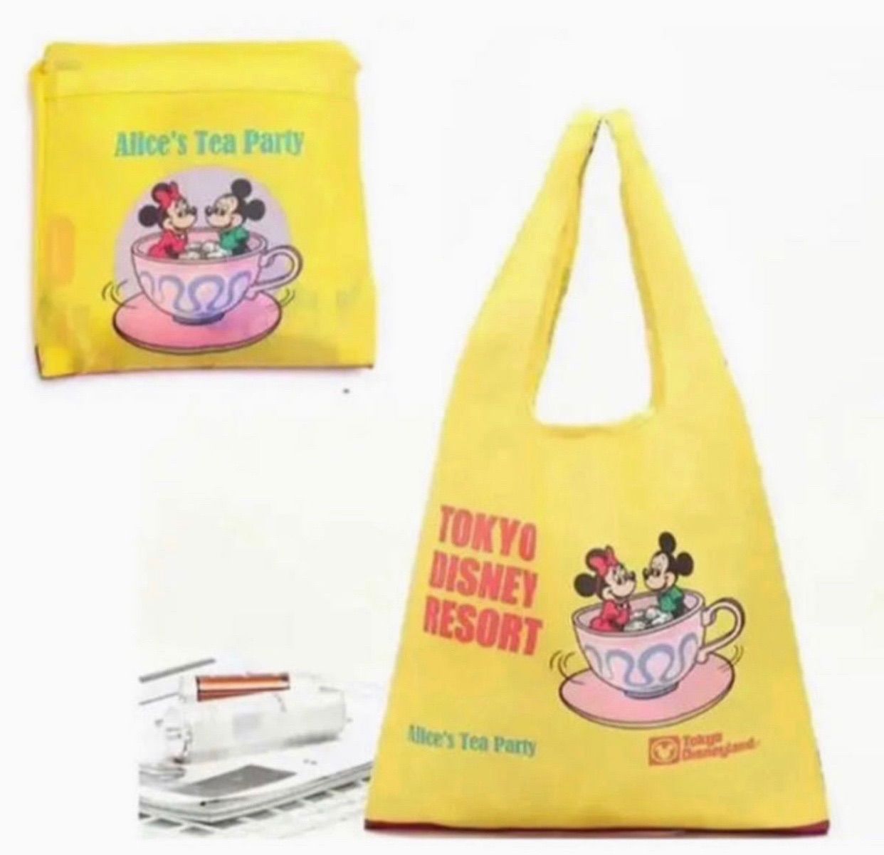 ディズニー エコバッグ カプセルトイ エコバッグ 4種セット新品