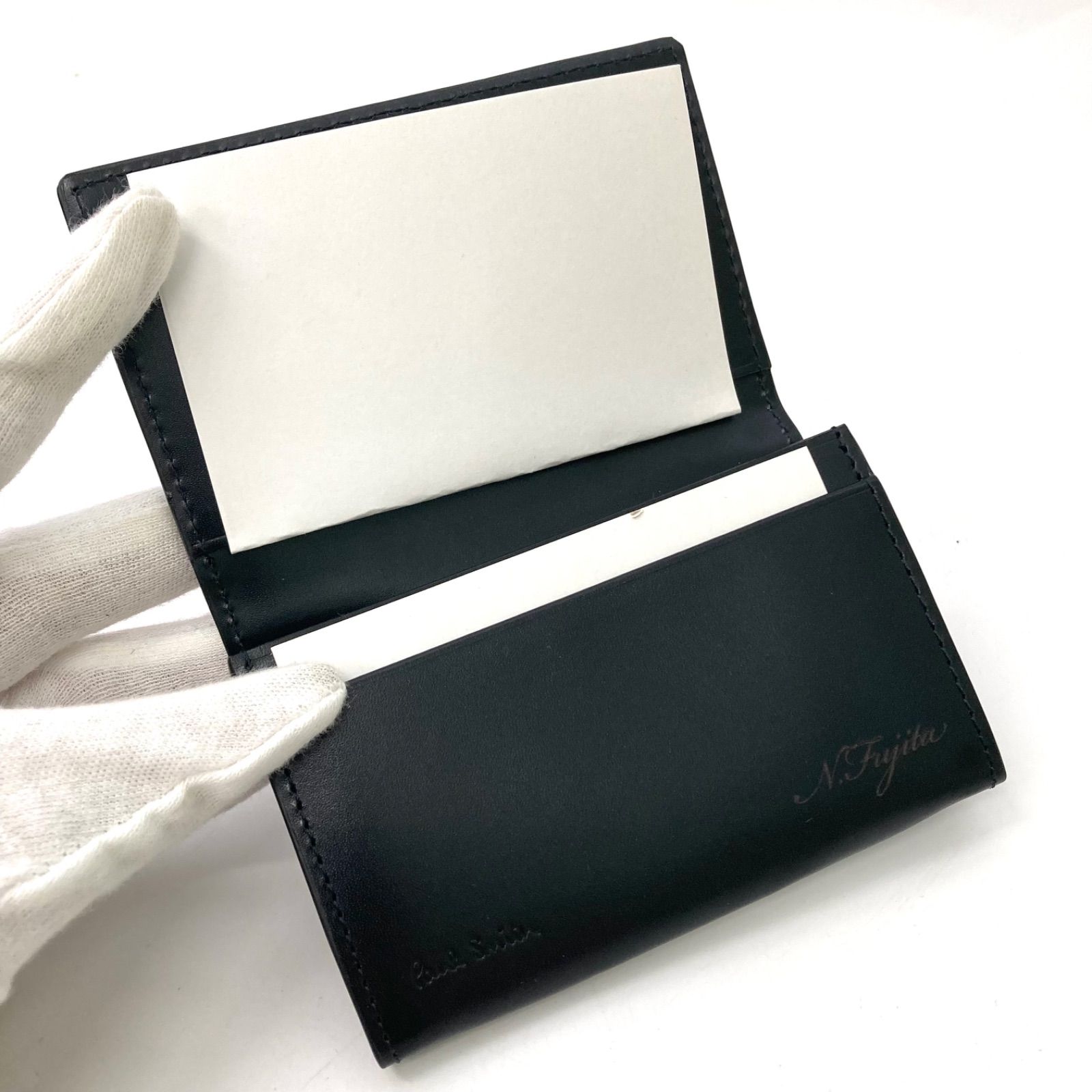 Paul Smith ポール・スミス 名刺入れ ブラック 1071520964434dc8a91d5b86e58b9b