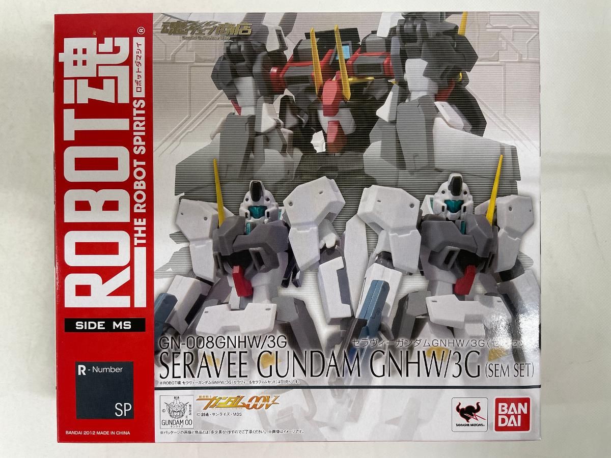未開封 ROBOT魂 セラヴィーガンダムGNHW/3Gセット Amazon.co.jp: 魂ウェブ ROBOT魂 セラヴィーガンダムGNHW/3G