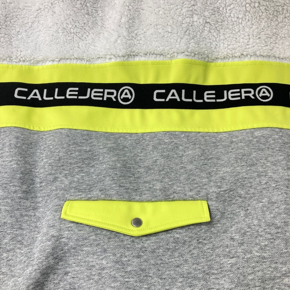 サイズ：6 CALLEJERA カジェヘラ 長袖スウェットパーカー ボア切替