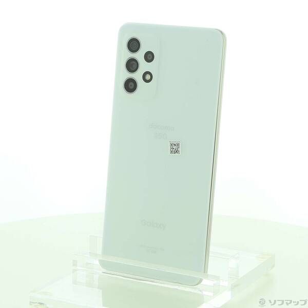 中古品〕 Galaxy A52 5G 128GB オーサムホワイト SC-53B docomo