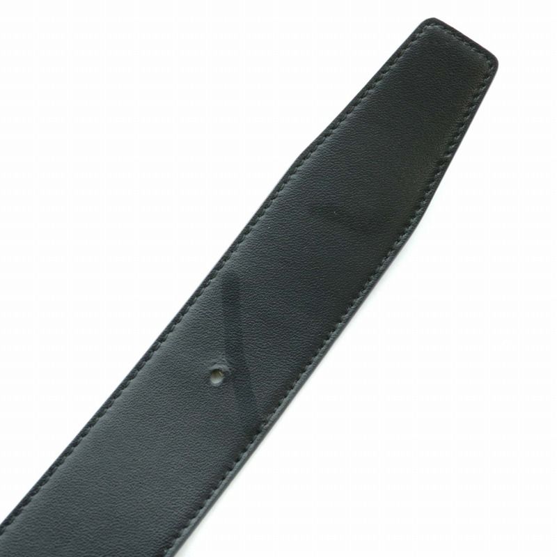 バーバリー BURBERRY ベルト PVC レザー リバーシブル モノグラム 総柄