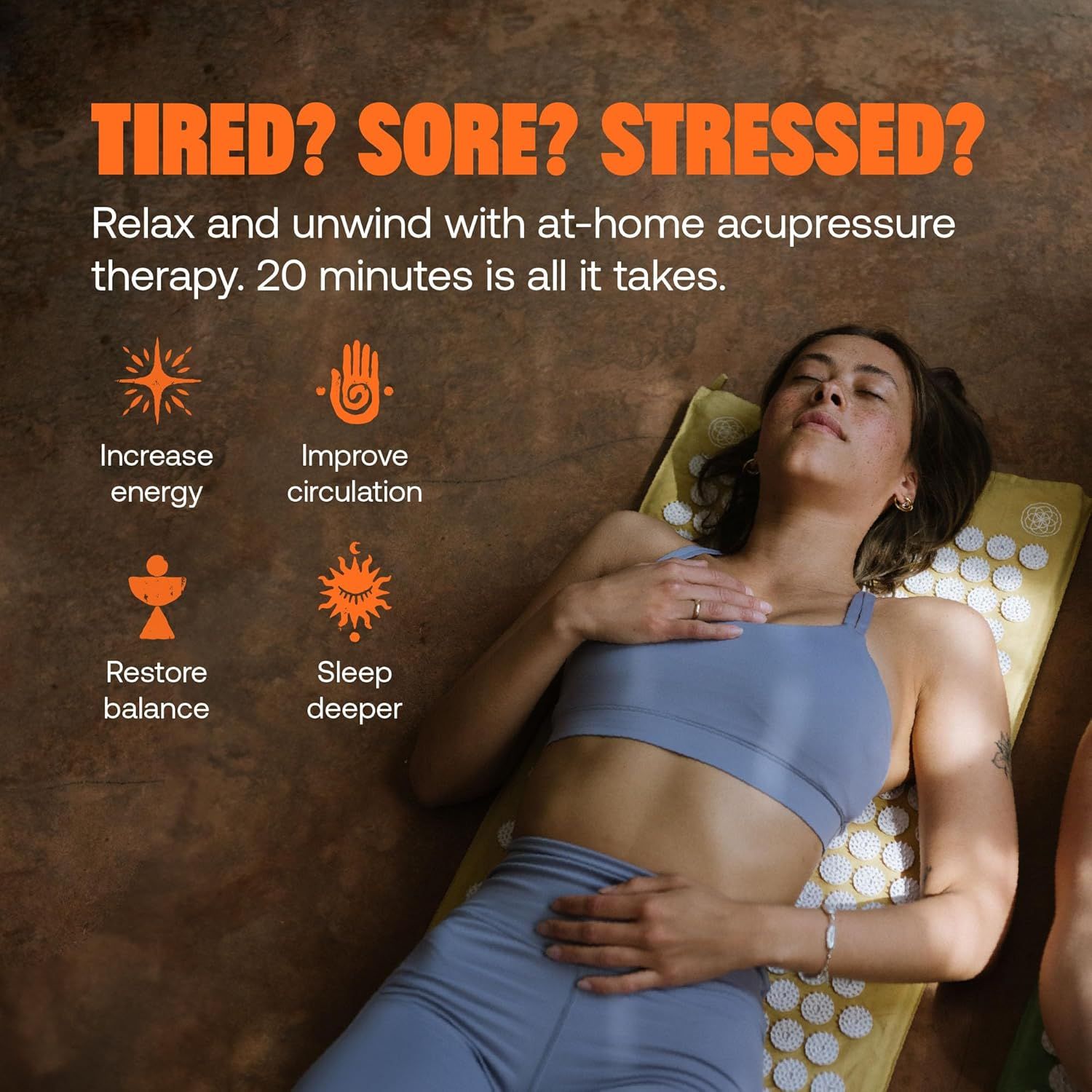 正規品】シャクティ シャクティマット イエロー 黄色 レベル1 指圧