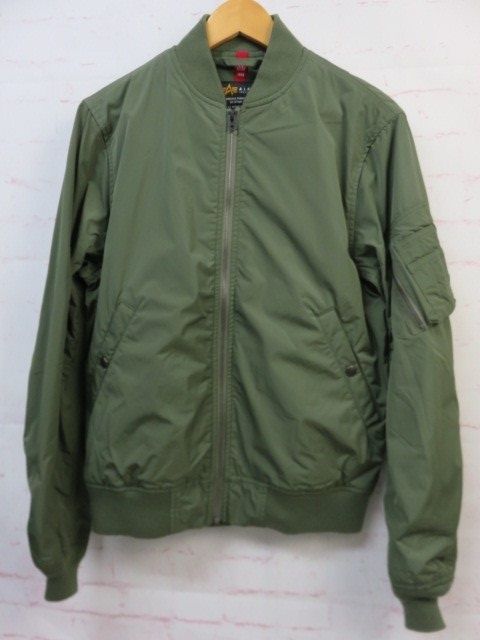 【中古】ALPHA ｱﾙﾌｧ ﾌﾗｲﾄｼﾞｬｹｯﾄ BONDING L-2B TA1450-019 ｸﾞﾘｰﾝ M 991832211