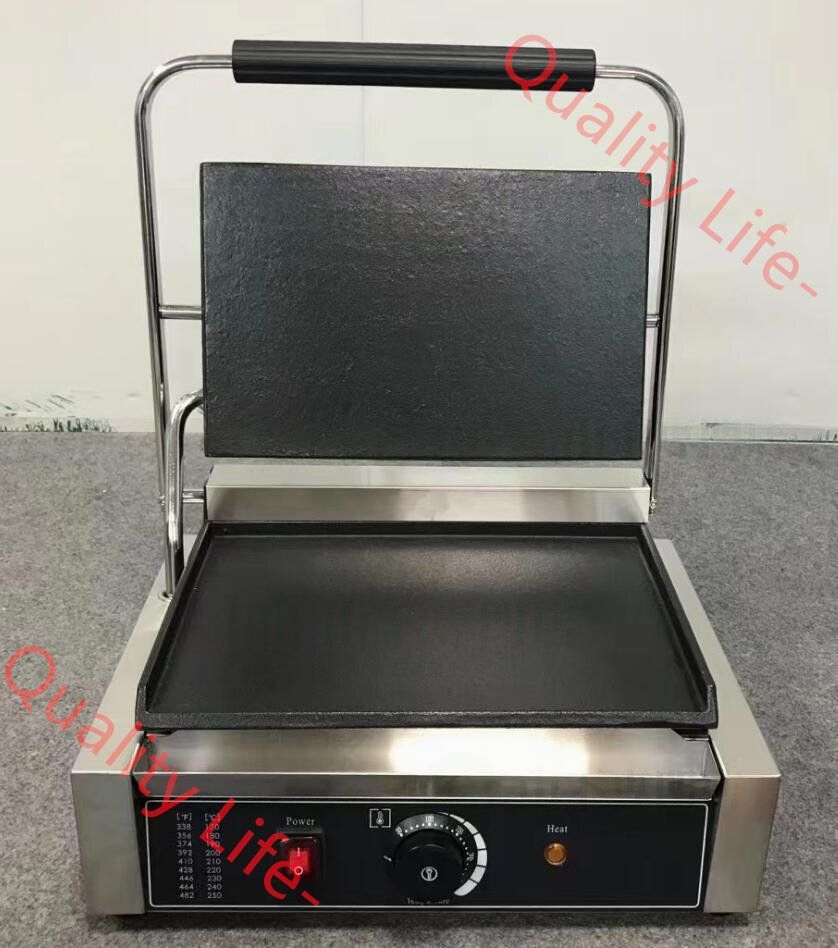 電気 パニーニクッカー パニーニメーカー 平面 プレスグリル ホットサンド 大サイズ 単相１0０V