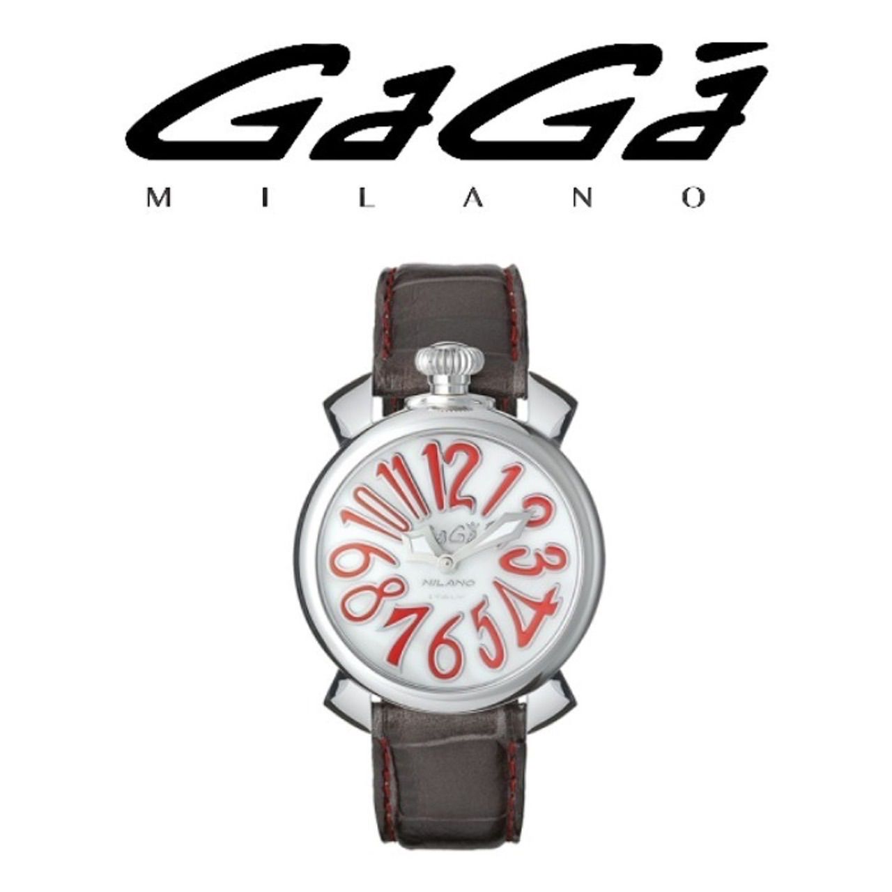 GaGa MILANO】ガガミラノ マヌアーレ40 5020.10 レディース - 腕時計