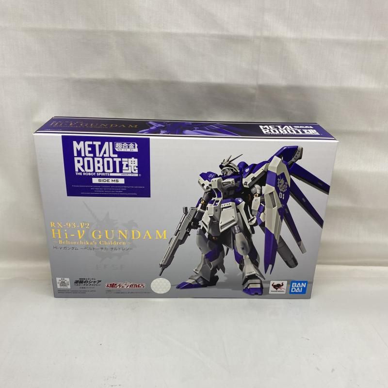 中古】開封)METAL ROBOT魂 ＜SIDE MS＞ RX-93-ν2 Hi-νガンダム