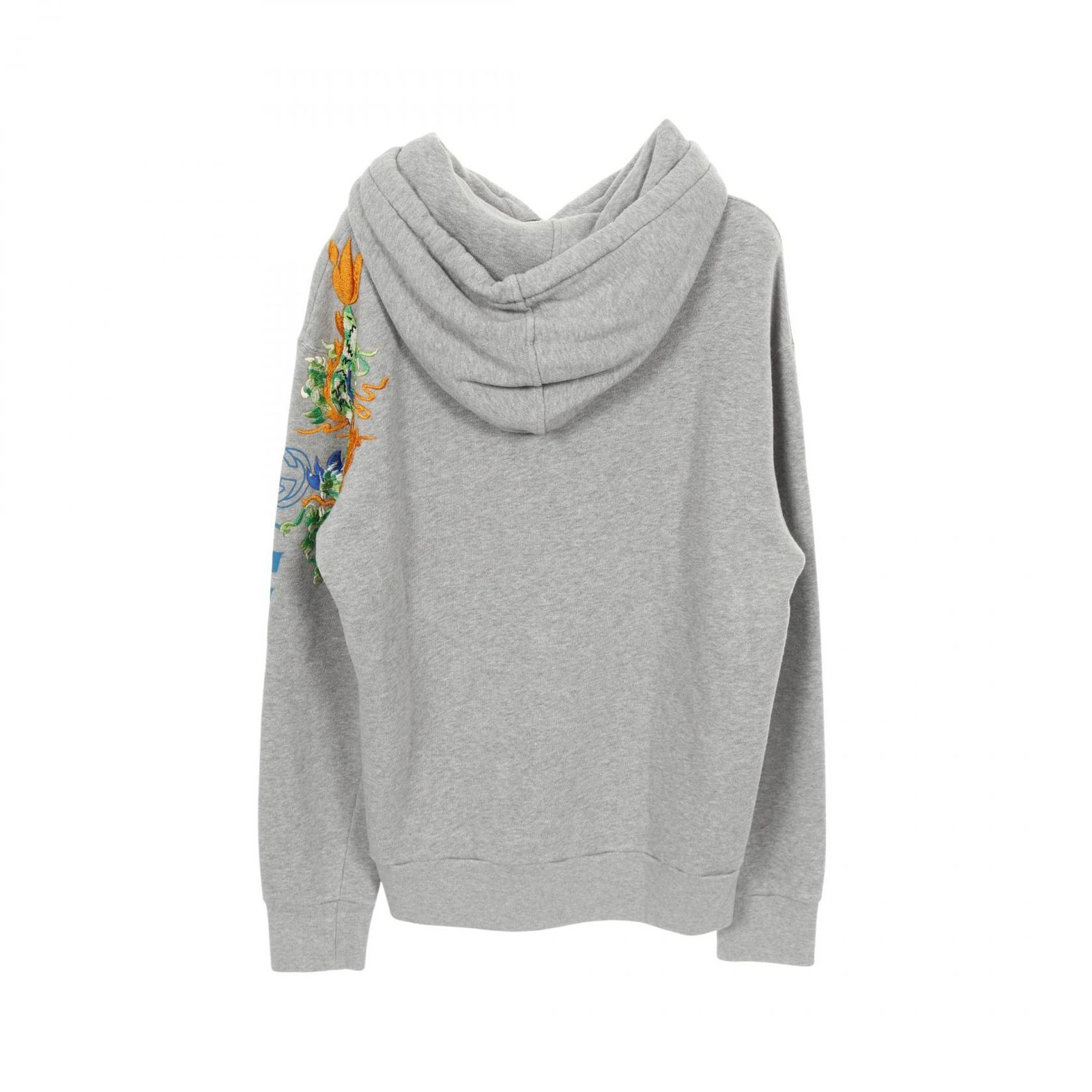 【送料込】GUCCI 24AW インターロッキングG コットンパーカー グッチ GUCCI パーカー インターロッキングG ドラゴンエンブロイ