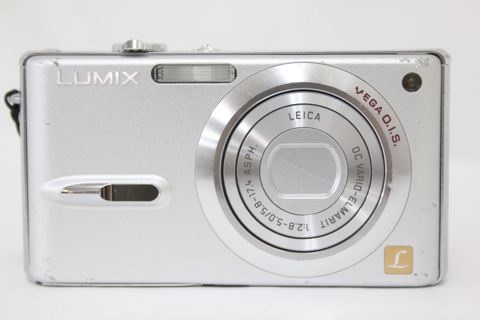 返品保証】 パナソニック Panasonic LUMIX DMC-FX9 バッテリー付き