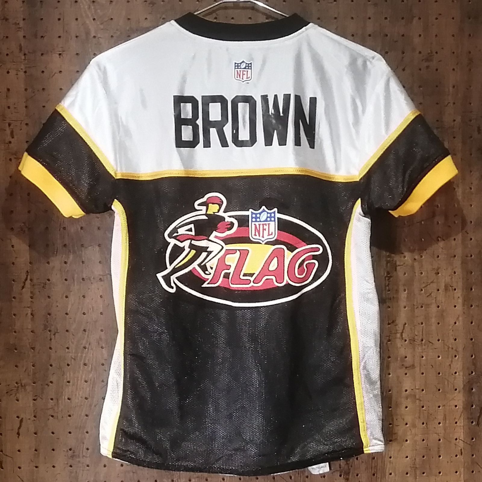 NFL フラッグフットボール 「 Baked Cheetos Steelers / BROWN