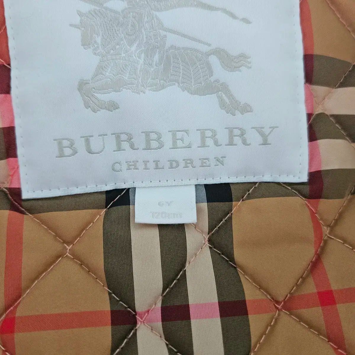 バーバリーキッズ キルティング