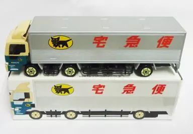 最安値，大人気 【中古】ミニカー ヤマト運輸 大型トラック10t車 #B8010(グリーン×ベージュ) 赤文字 クロネコメンバーズ ポイント交換品 その他