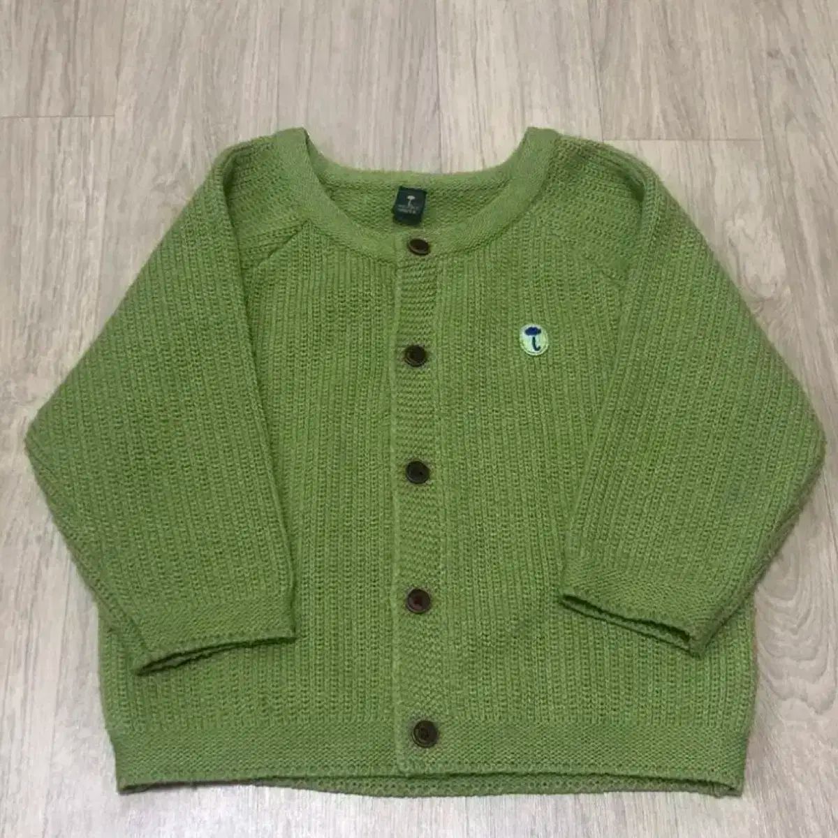 モイ ブラン キッズ カーディガン ー 100