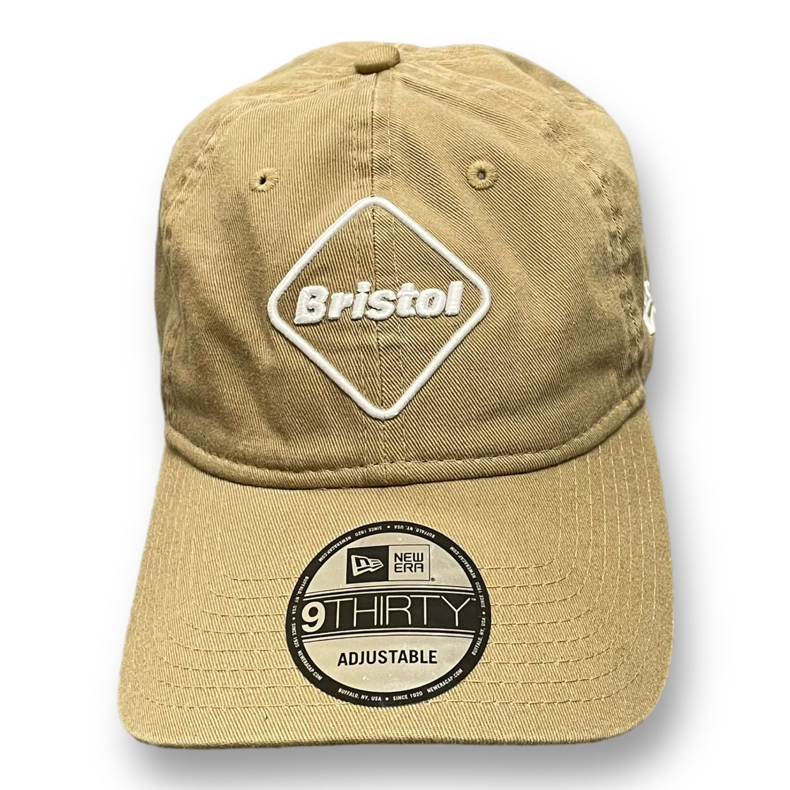 F.C.Real Bristol 22SS NEW ERA EMBLEM 9THIRTY CAP 刺繍 コラボ ロゴ