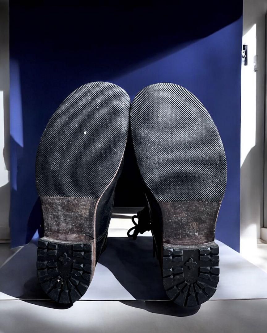 S/S08 Number Nine BIRDS-era Double Layered Lace-Up Boots - メルカリ