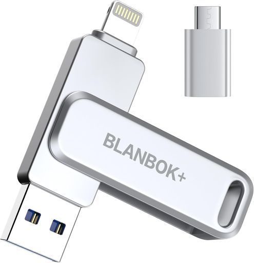 256GB 4in1 USBメモリ【アプリ不要・アルバムからデータ保存】 Phone