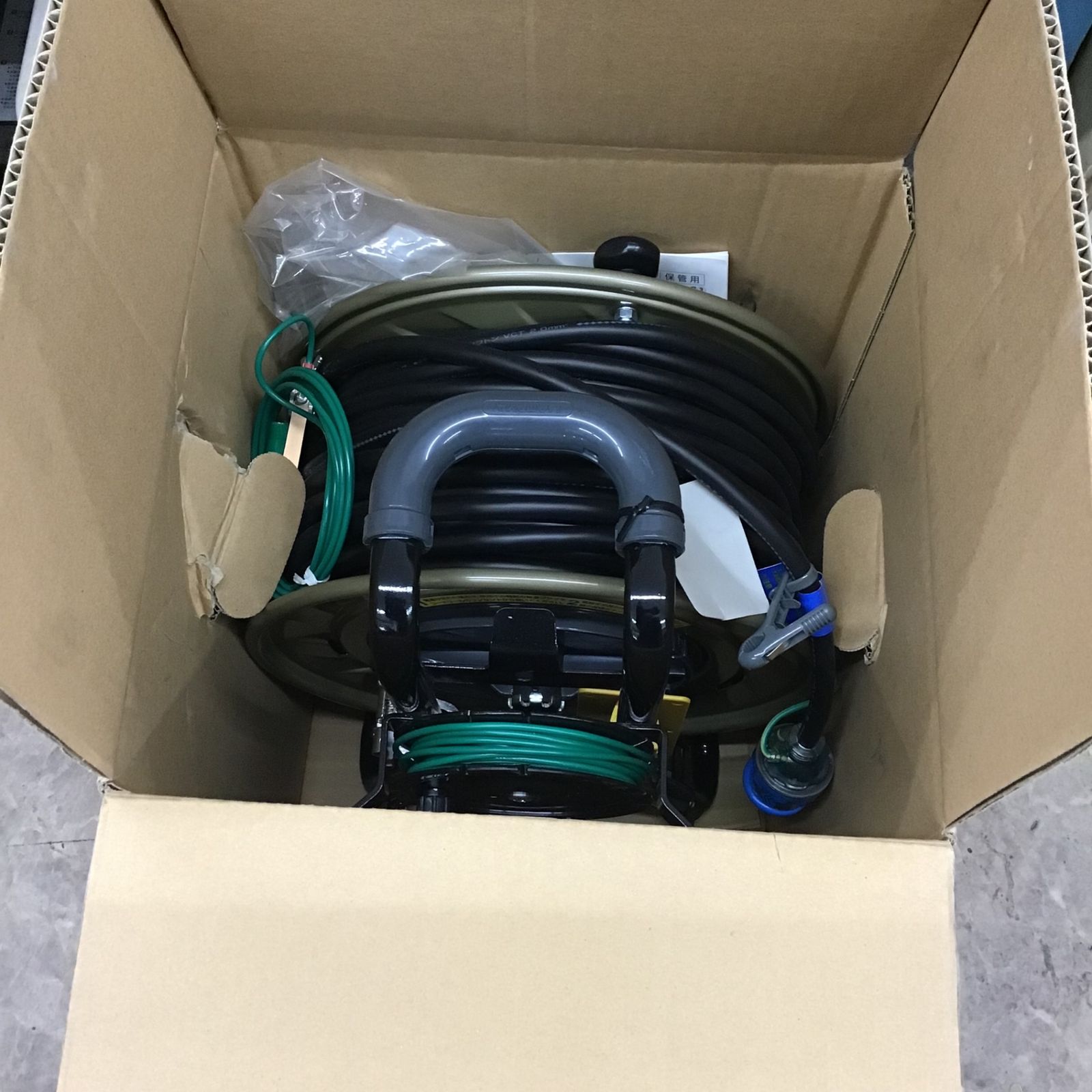 〇ハタヤ(HATAYA) 金属感知機能付メタルセンサーリール100V型標準型コードリール MSB-301KX【所沢店】