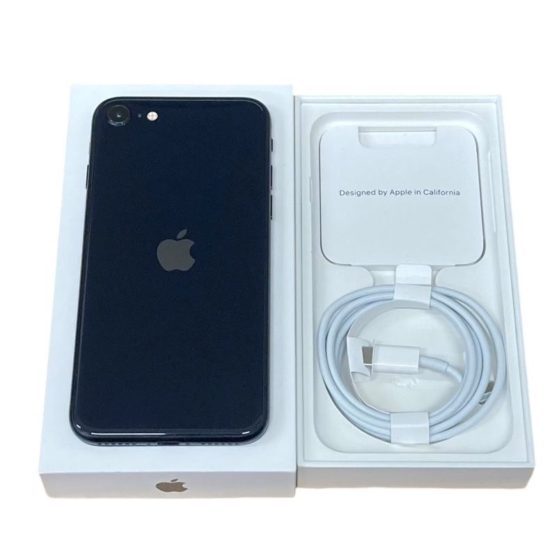 iPhone SE3 128GB ミッドナイト　電池性能99％ iPhone SE3 128GB ミッドナイト 電池性能99％