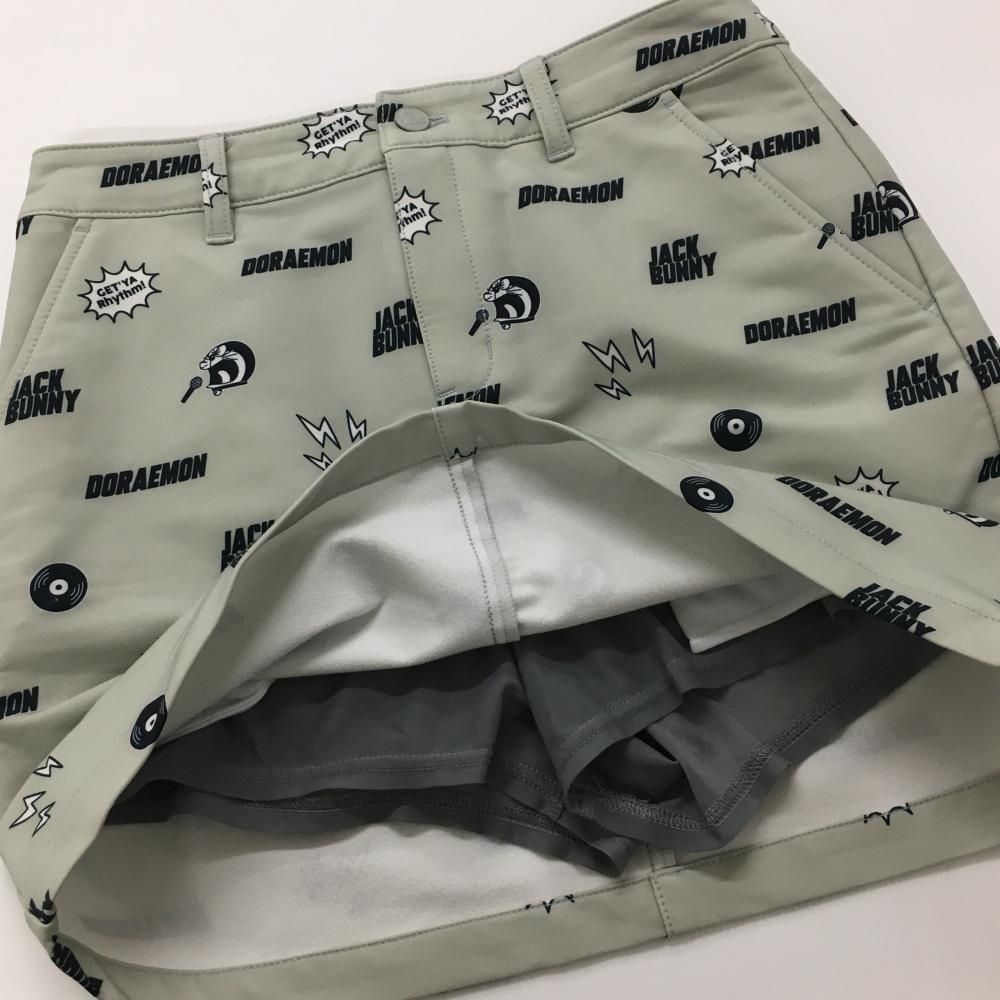超美品】ジャックバニー×ドラえもん スカート グレー×ネイビー