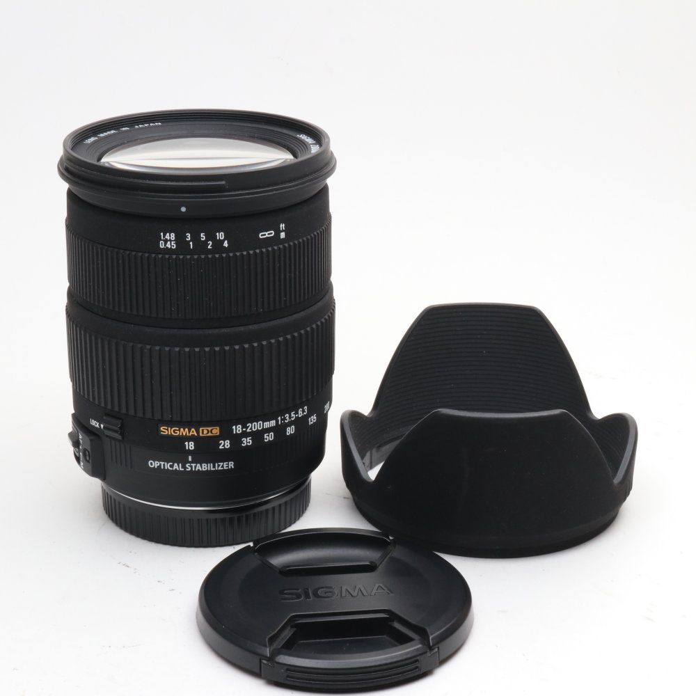 シグマ 18-200mm F3.5-6.3 DC デジタル キヤノン用