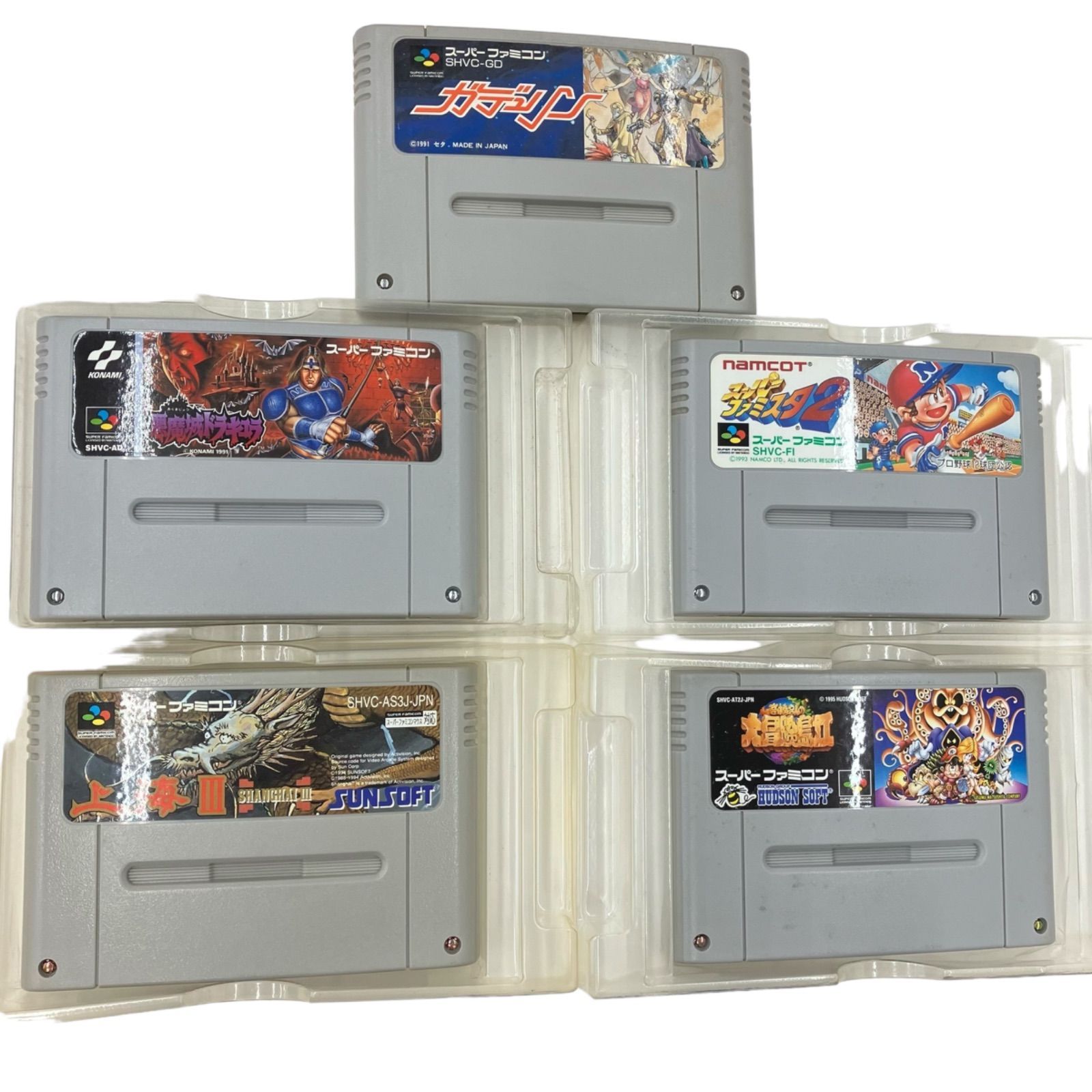 スーパーファミコン ファミコン ソフト まとめ売り ファミコン