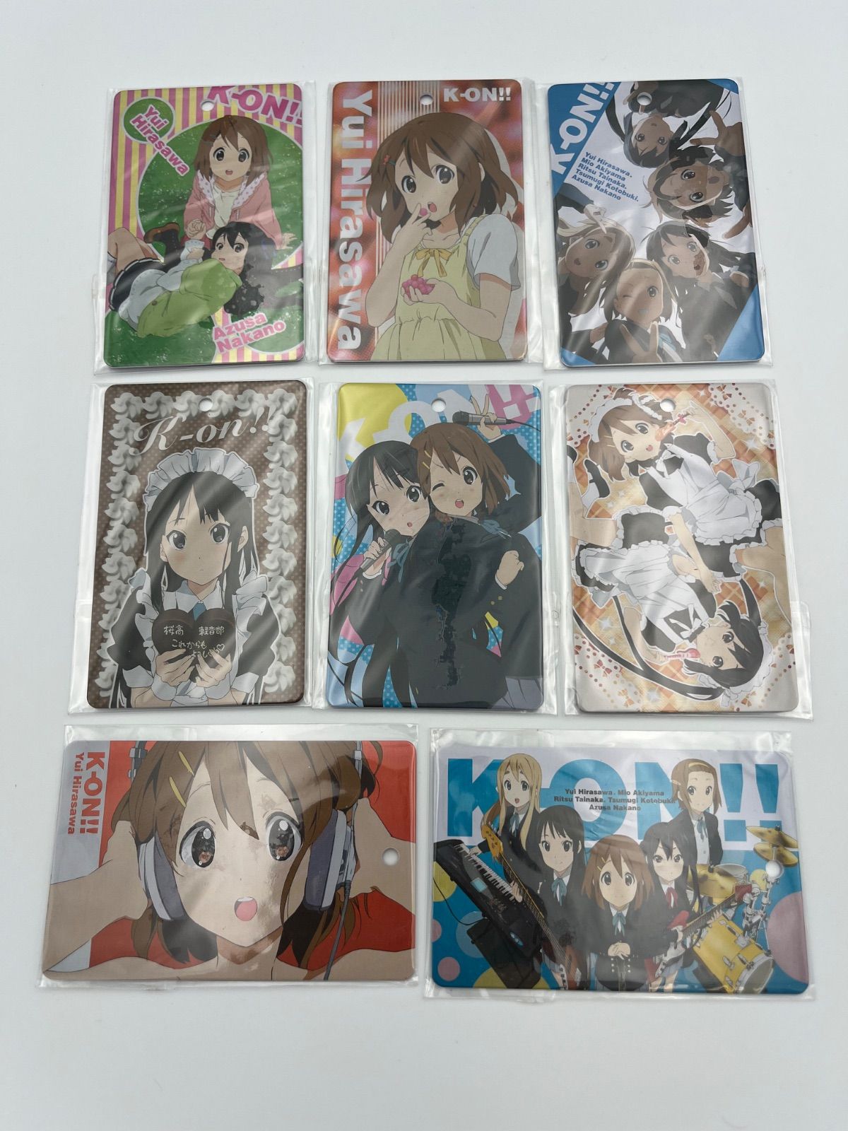 けいおん！メタリックプレート 8枚セット - メルカリ