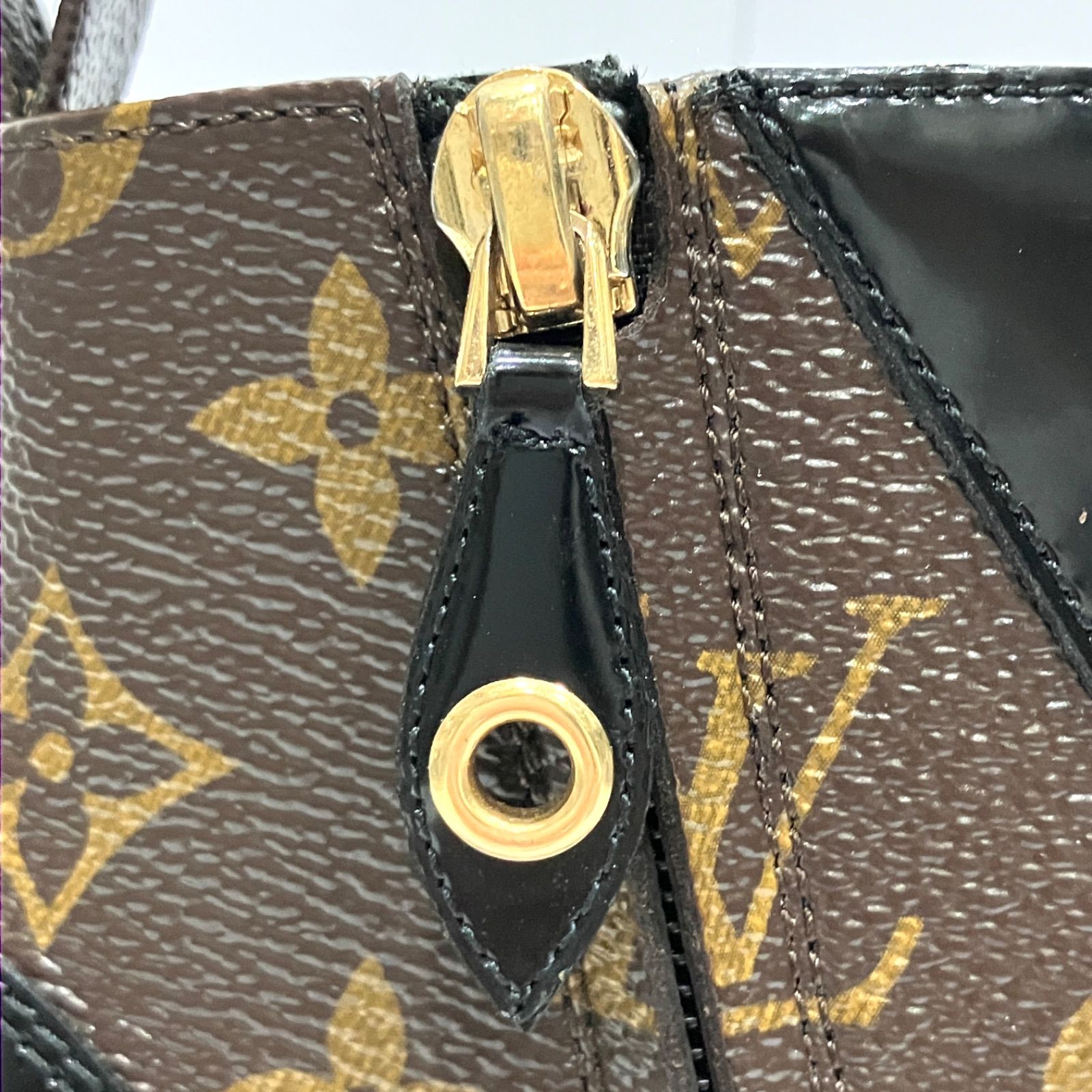 ま*ー様 Louis Vuitton スタートレイル 38 ルイヴィトン】スタートレイル アンクルブーツ レースアップ (Louis 靴