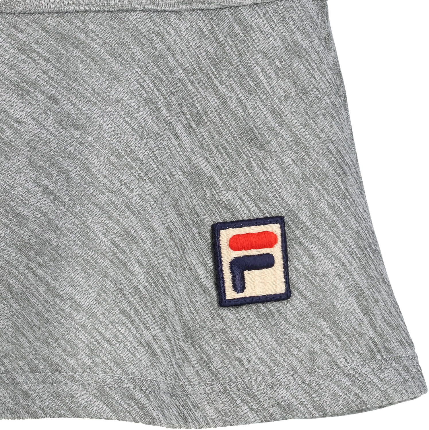 当店人気NO.1。 フィラ FILA テニス スコート レディース ウィメンズ 女性 大人 スカート ボトムス ウェア ロゴ ワンポイント コンパクト 台形 フ ー 部活動 クラブ サークル スクール EL0211 04Z グレー