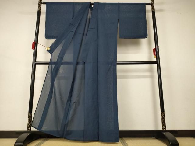 平和屋着物 夏物 色無地 絽 褐返色 正絹 AABB2492jd