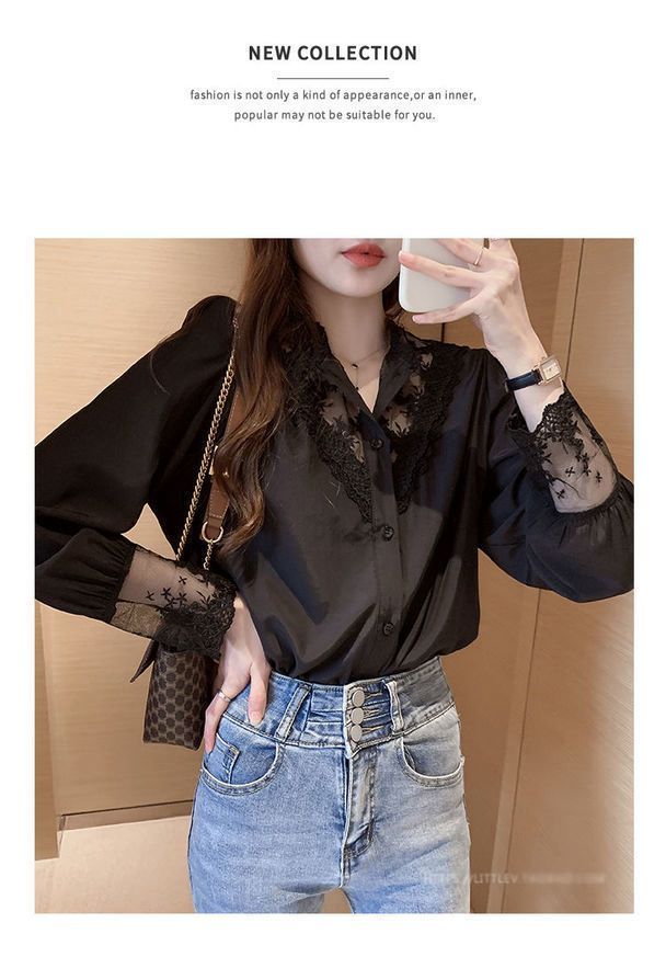 シャツ ブラウス レディース 刺繍 レースブラウス トップス 長袖 シャツ 大人セレブ カットソー おしゃれ韓国ファッション 春秋新作 楽天市場】シャツ ブラウス レディース 刺繍 レースブラウス