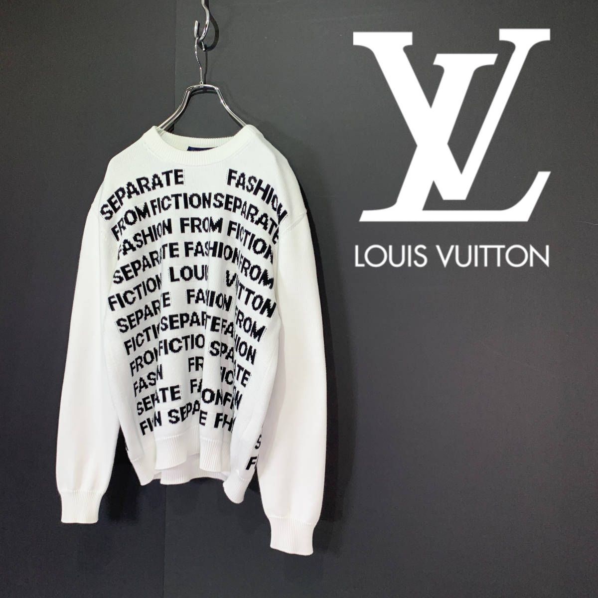 希少 Louis Vuitton ルイヴィトン ニット セーター　ヴァージル　Sありがとうございます