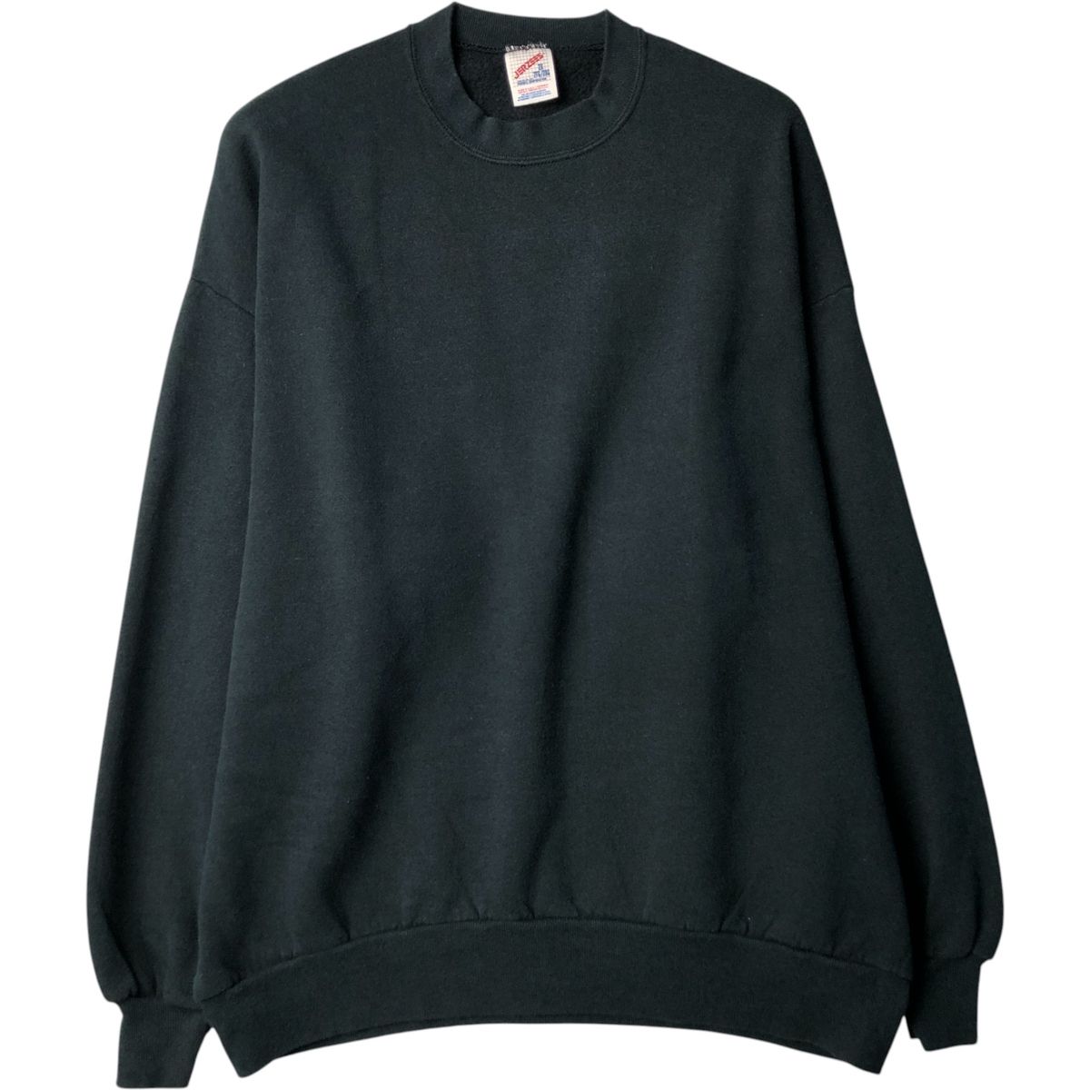 90s USA製 ジャージーズ 無地スウェット ブランクスウェット XL 白 90s