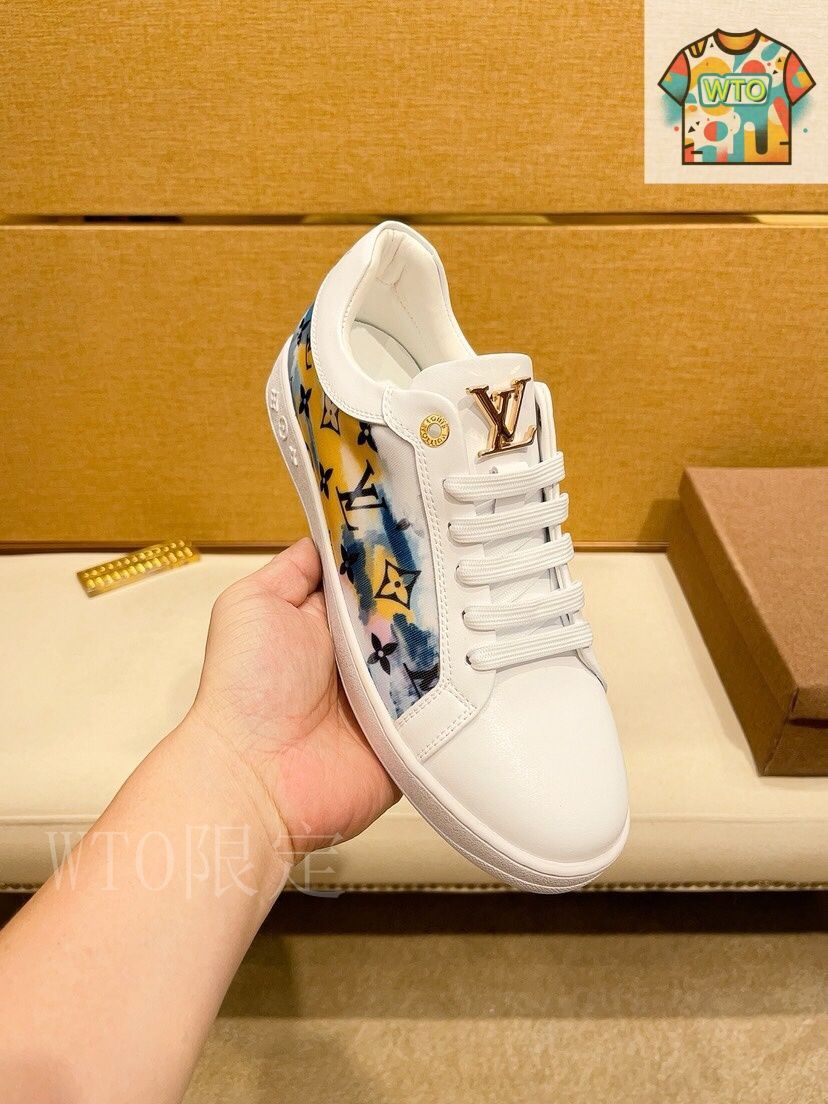 【カジュアルシックなスタイル♪】ルイヴィトン★カーシュー LOUIS VUITTON ルイ・ヴィトン メンズ カジュアル シューズ04-3