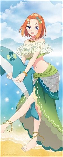 新品】【再販】五等分の花嫁∬ 描き下ろし 等身大タペストリー 4 中野