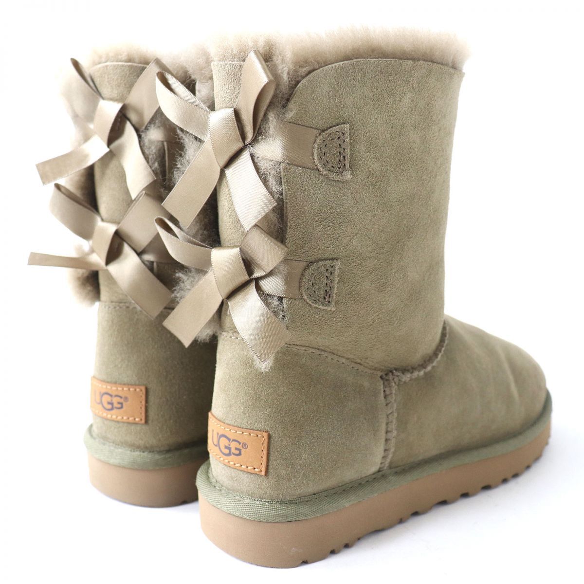 美品△UGG australia アグ 1016225 BAILEY BOW 2 ベイリー ボウ 2