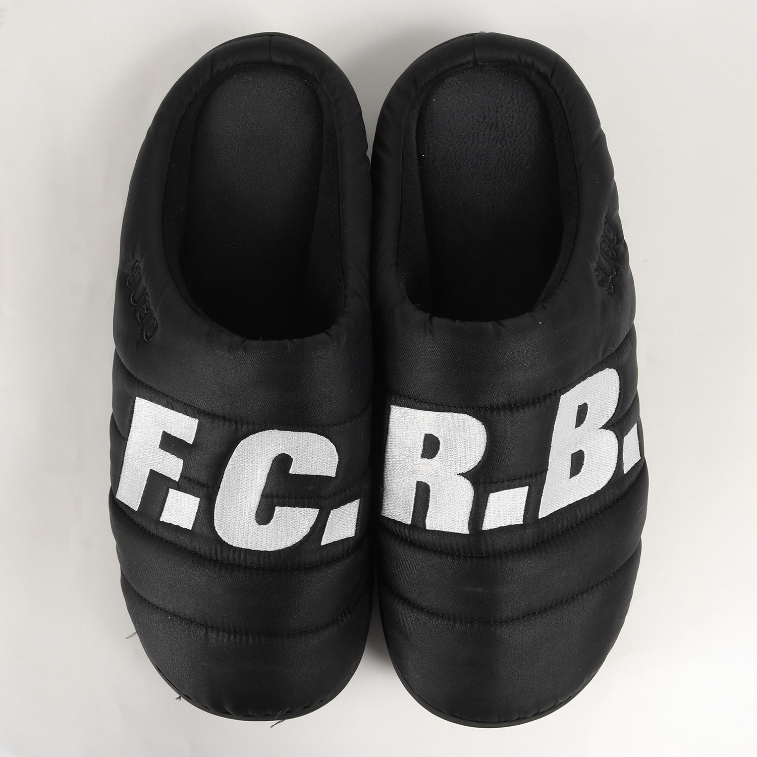 F.C.Real Bristol エフシーレアルブリストル SUBU スブ ブランドロゴ 刺繍 内起毛 サンダル SUBU F.C.R.B. SANDALS 21AW ベージュ サイズ：M(26-27.5cm) シューズ 靴 FCRB【メンズ】