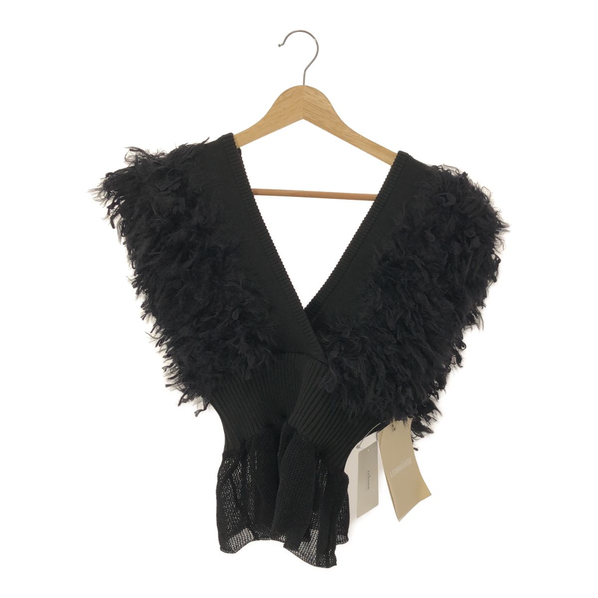 LEINWANDE Patchwork ベストジレ leinwande ベスト ジレ 「ZOZOVILLA別注」Patchwork Fringe Top