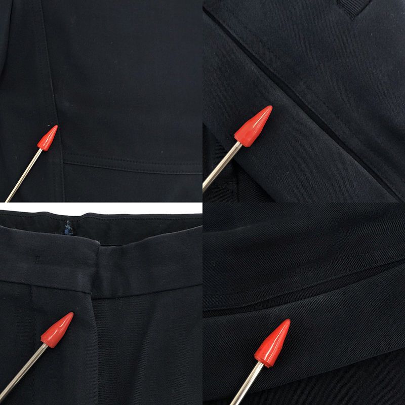 JIL SANDER / ジルサンダー | コットンギャバジン パネル切替