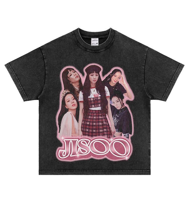 ジス JISOO ブラックピンク BLACKPINK ヴィンテージ加工