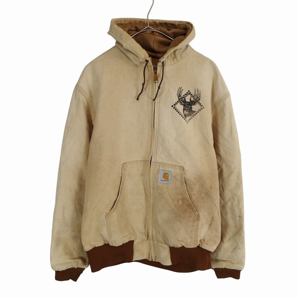 80年代 USA製 Carhartt カーハート アクティブ ジャケット ワーク