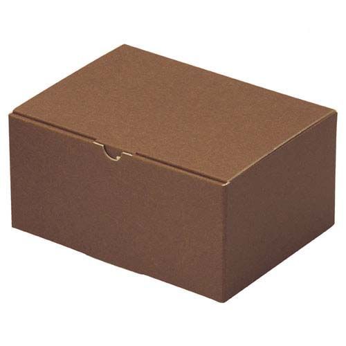 ギフトボックス 最高 ブラウン 12×10×11 10枚 61-549-88-1 楽天