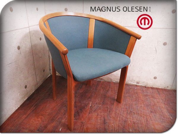 ②MAGNUS OLESEN DK-7870 DURUP ラウンジチェア-