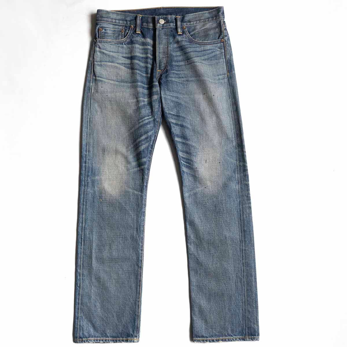 新製品情報も満載 美品】RRL【LOW STRAIGHT JEANS】30×30 ローストレートジーンズ パンツ