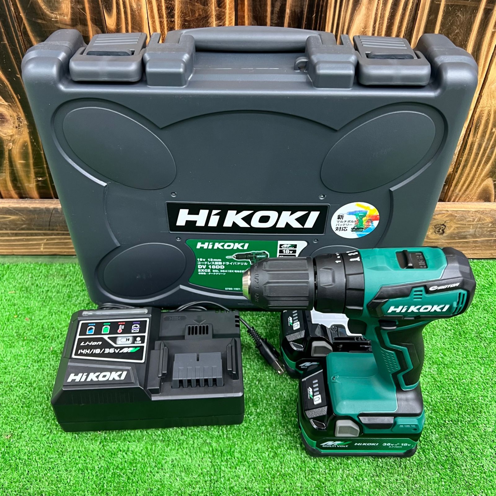 ハイコーキ(HiKOKI) コードレス振動ドライバドリル DV18DD(2XCZ) 18V 