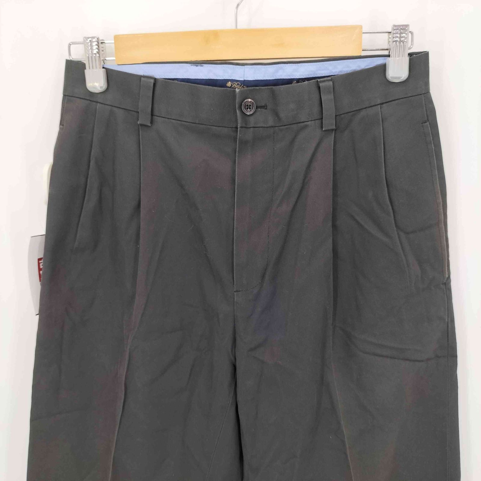 BROOKS BROTHERS ブルックスブラザーズ 2タック スラックス ブルックス