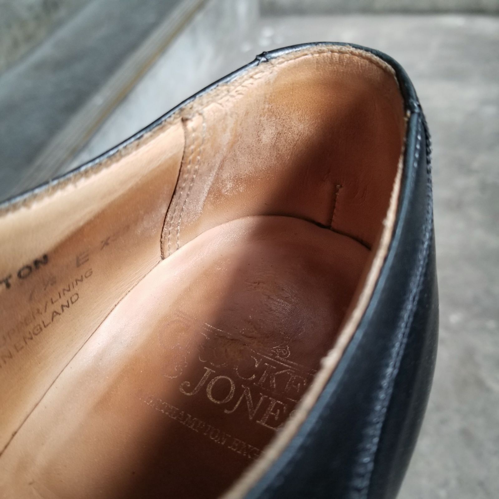 CROCKETT&JONES SUTTON 7.5E クロケット＆ジョーンズ ブラックカーフ