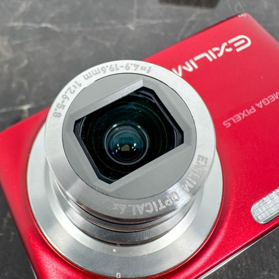 CASIO EXILIX EX-Z200 デジカメ レッド 美品 CASIO EXILIM EX-Z200 レッド - メルカリ