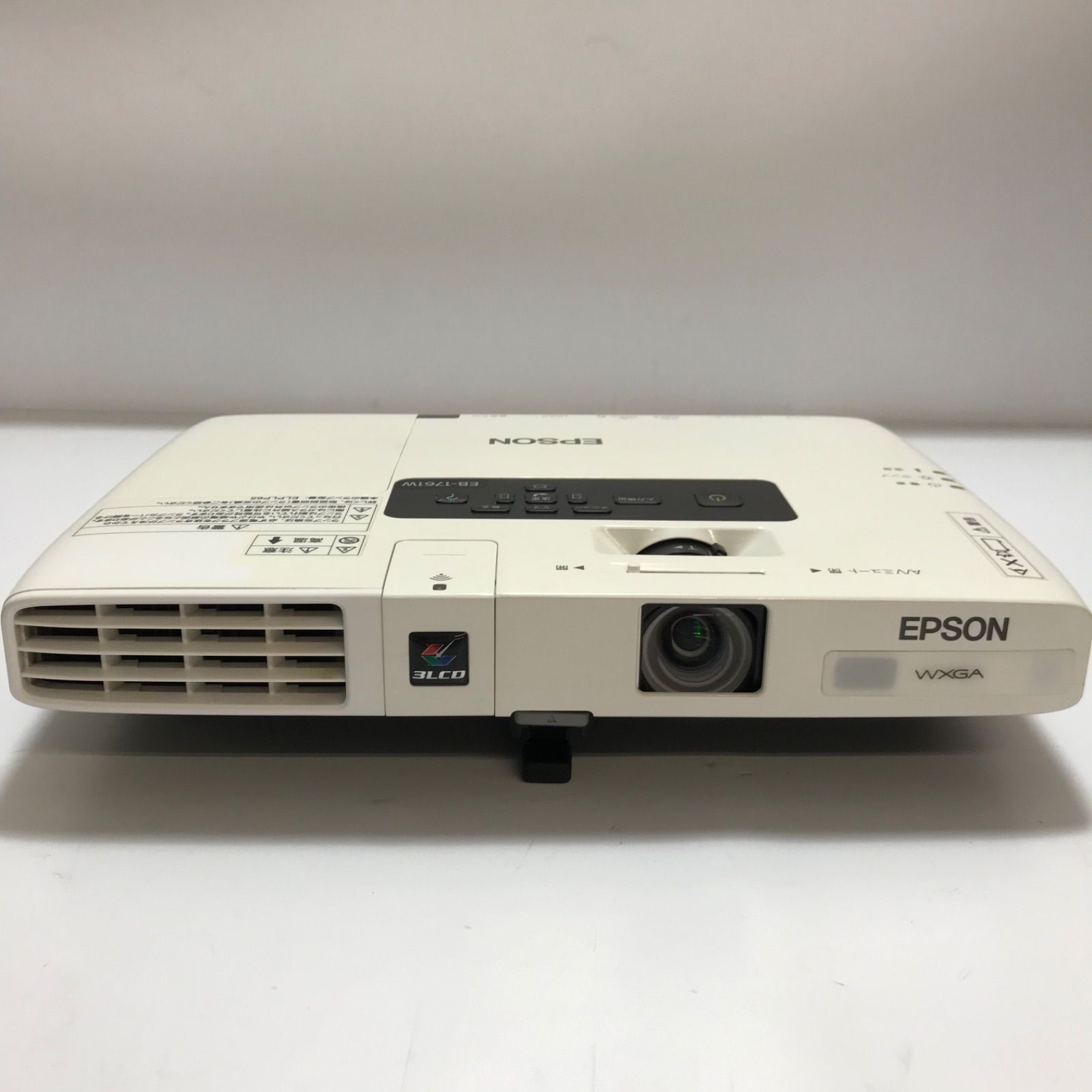 EPSON ビジネスプロジェクター EB-1761W リモコン欠品 動作確認済