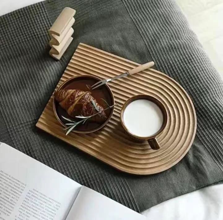 北山栄太】木製プレート 作家もの／ウッドプレート 北山栄太】木製